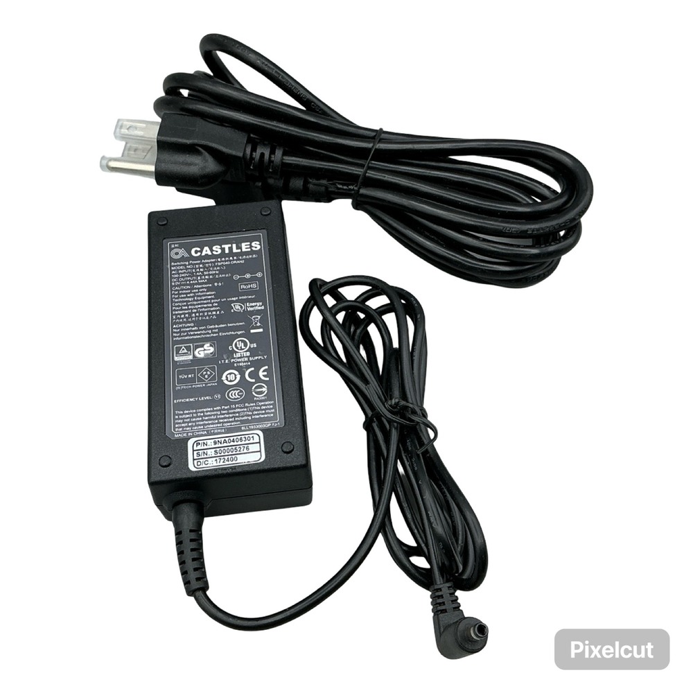 Castles FSP040-DRAN2 AC Power Adapter 9V 4.44A 40W Charger 9NA0406301